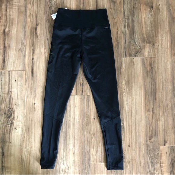 BNWT Adidas Leggings w/logo and mesh details - Picture 5 of 7